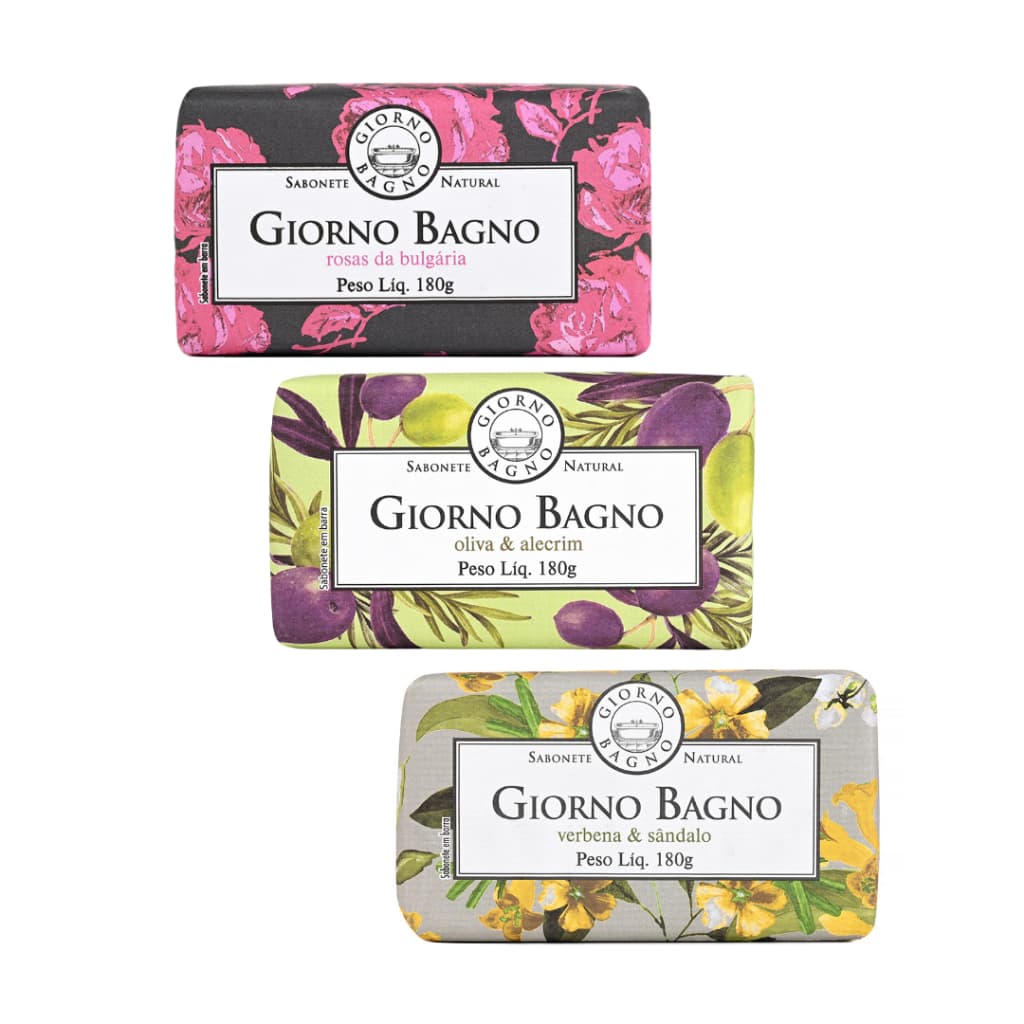 Sabonete Giorno Bagno 180g - kit 3 Unidades v2