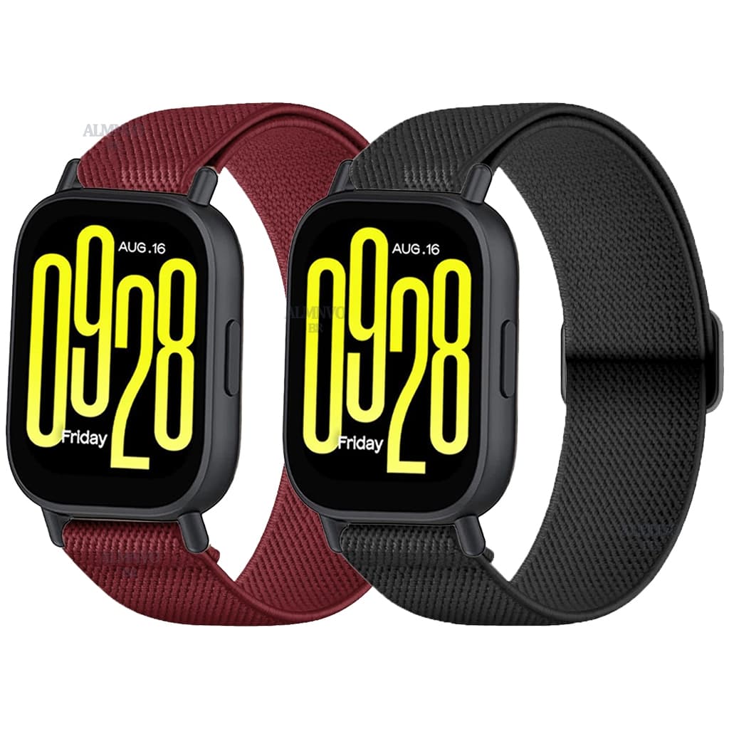 Pulseira de 22mm para Xiaomi Redmi Watch 5 Active / Xiaomi Redmi Watch 5 Lite de Nylon