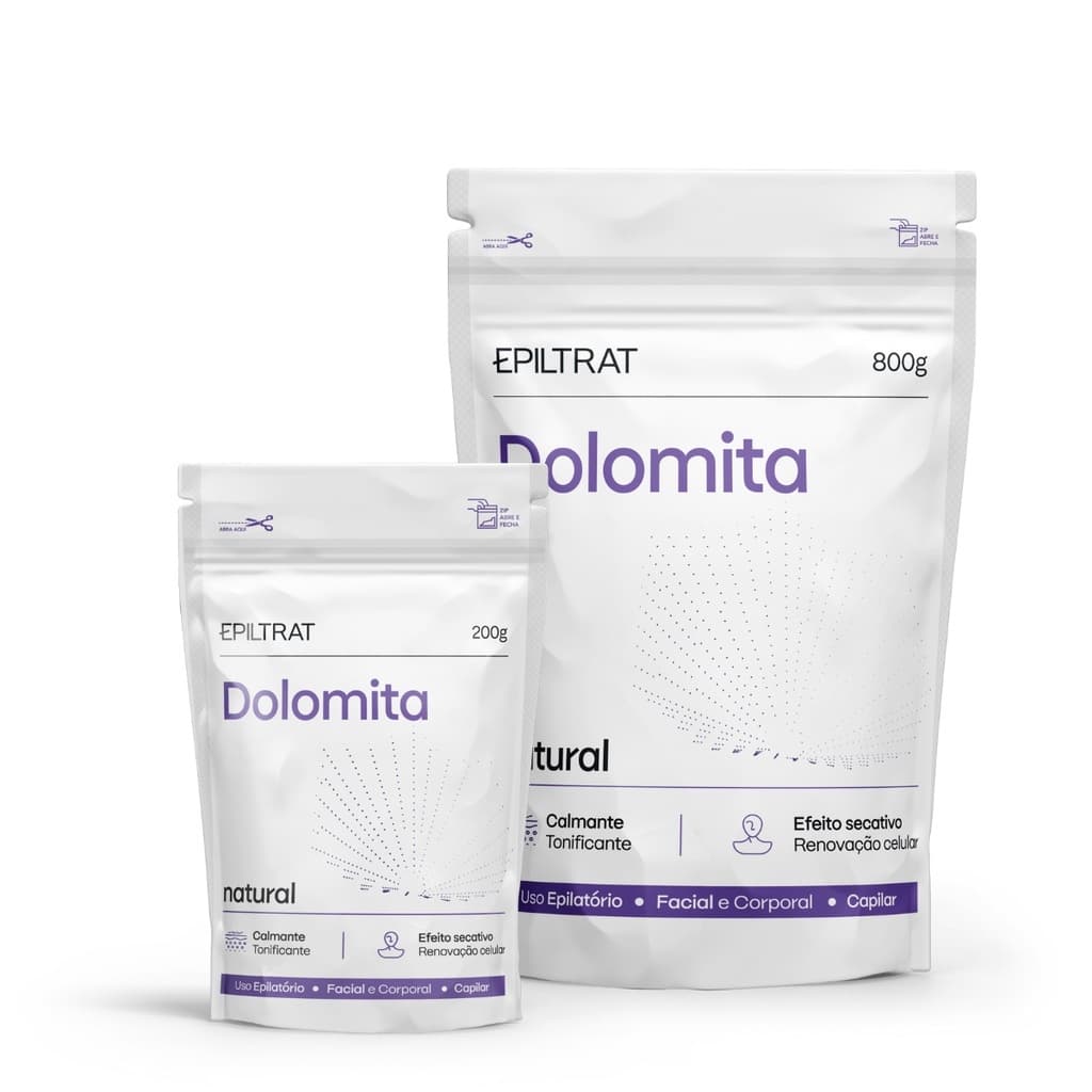 Labotrat Dolomita Em Pó Clareador Natural Pré e Pós Depilatório