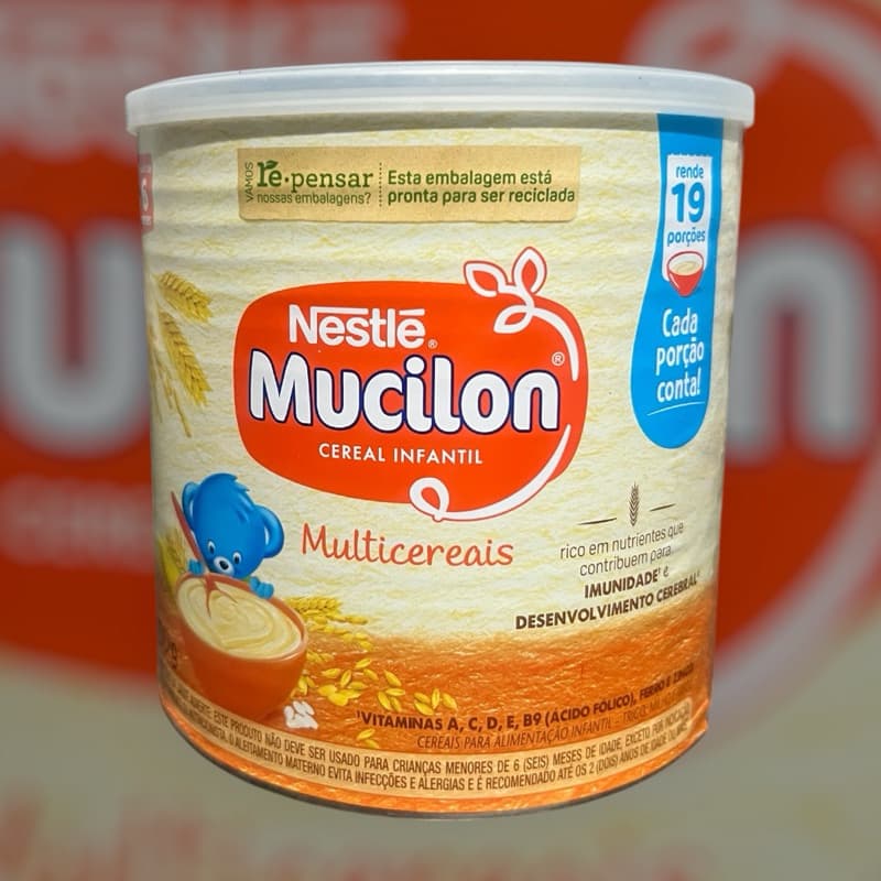 Mucilon Cereal Infantil Multicereais 400G