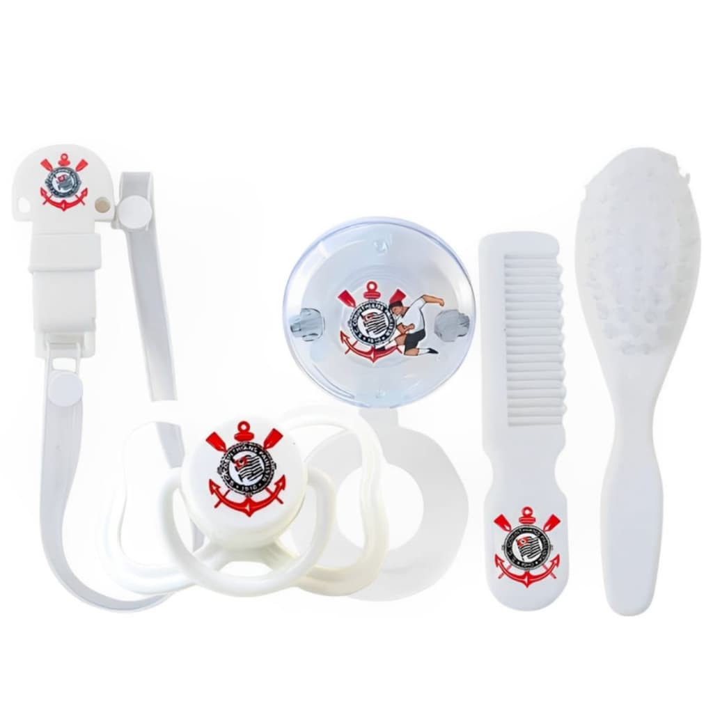 Kit Higiene Cuidados 1 Peça Bebê Infantil de Time - Corinthians
