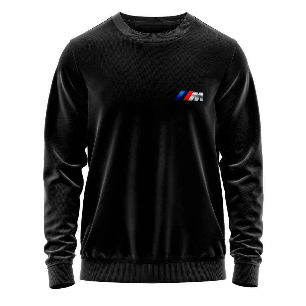 Blusa de Moletom Gola Careca Adulto BMW