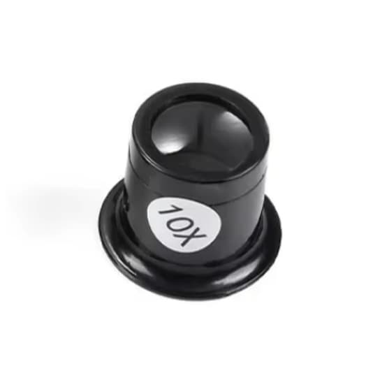 LUPA DE OLHO AMPLIA 10 X