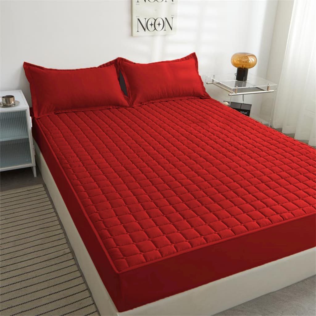 Capa Protetor de Colchão com Elástico Impermeável Silenciosa Matelado Cama Box Solteiro Casal Queen King