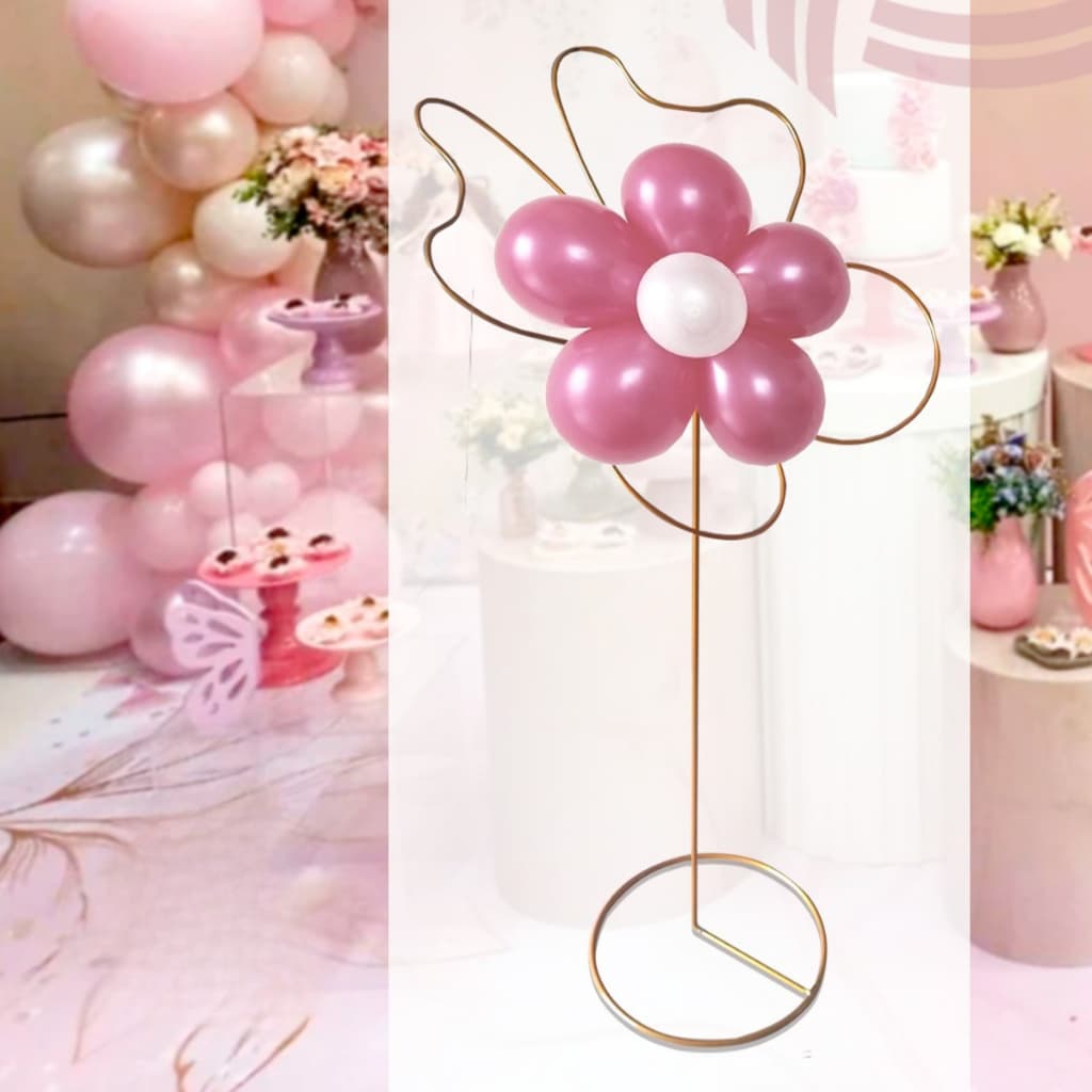 Kit 2 Borboleta Com Suporte De Pé Ferro Para Decor Jardim