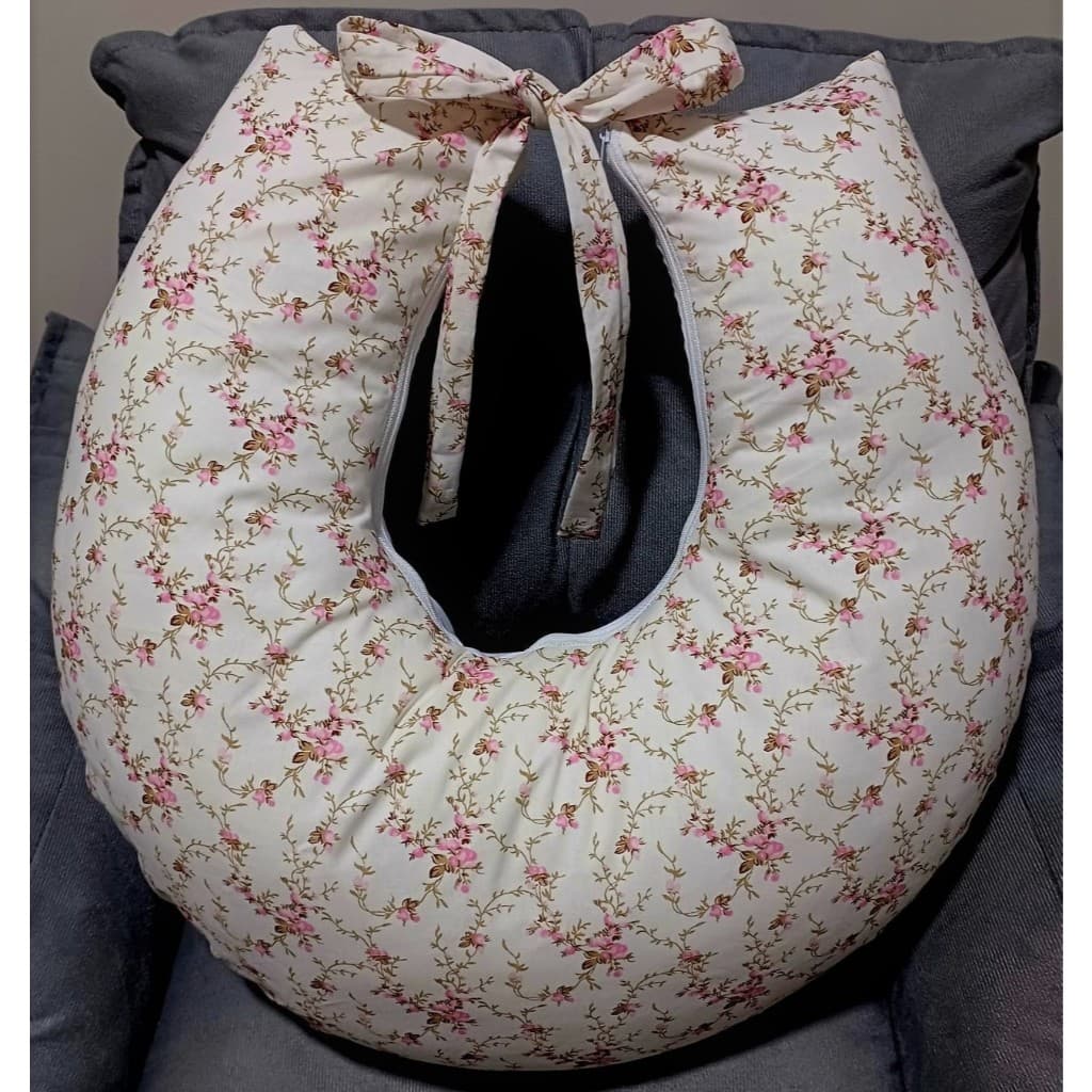 ALMOFADA DE AMAMENTAÇÃO TRICOLINE 100% ALGODÃO COM REFIL