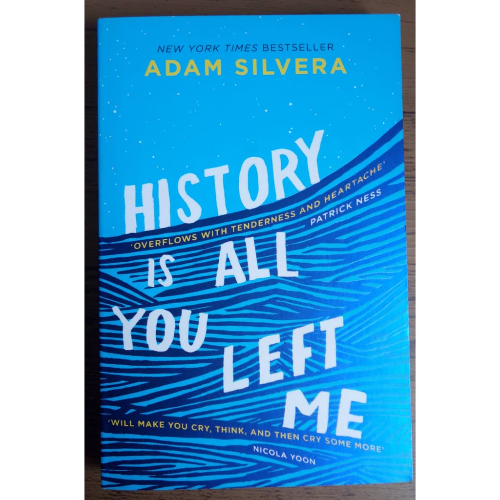 Livro History is All You Left Me de Adam Silvera (inglês)