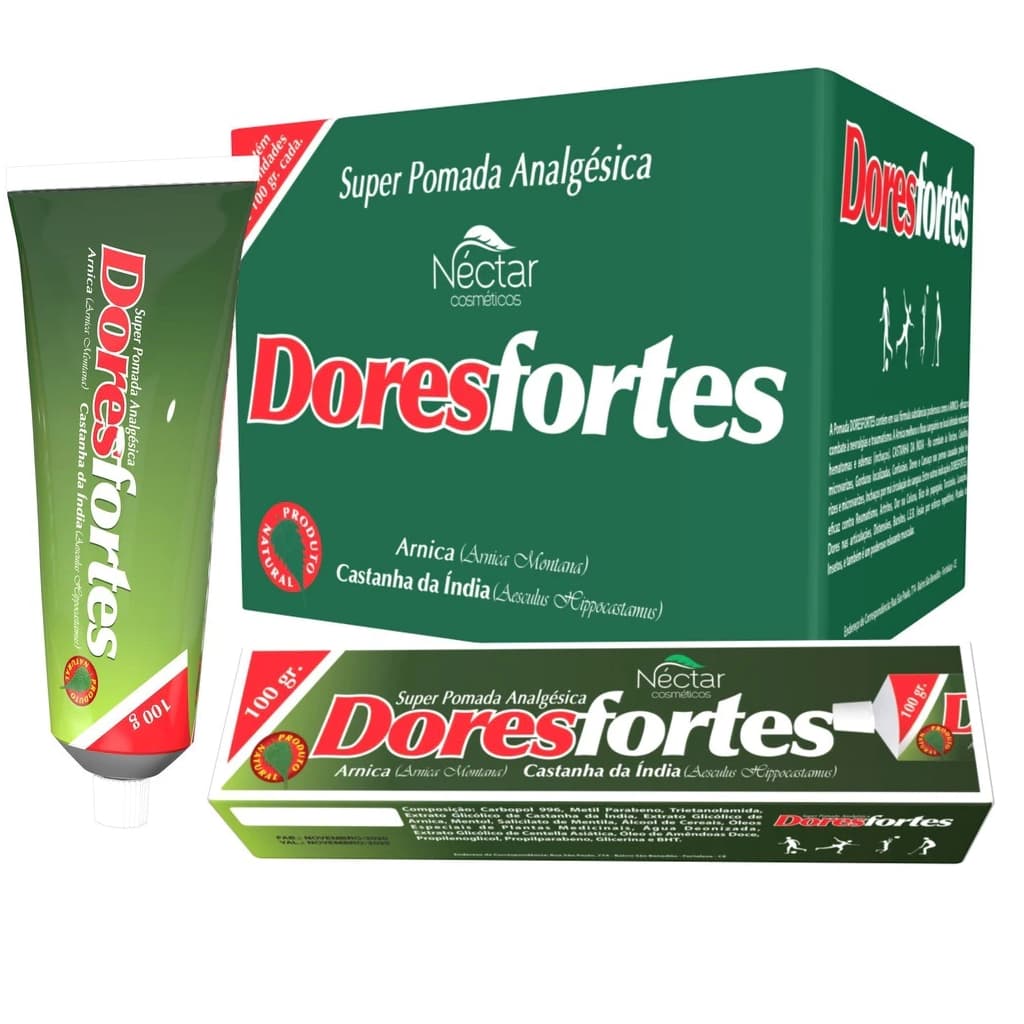 Kit com 12 Pomada de Arnica Analgesica