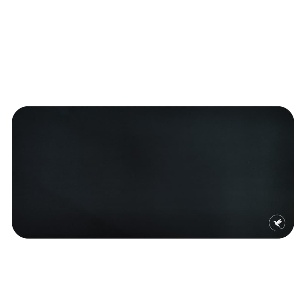 Mouse Pad Gamer 70x35 cm Preto  Base Antiderrapante e Escritorio Jogos