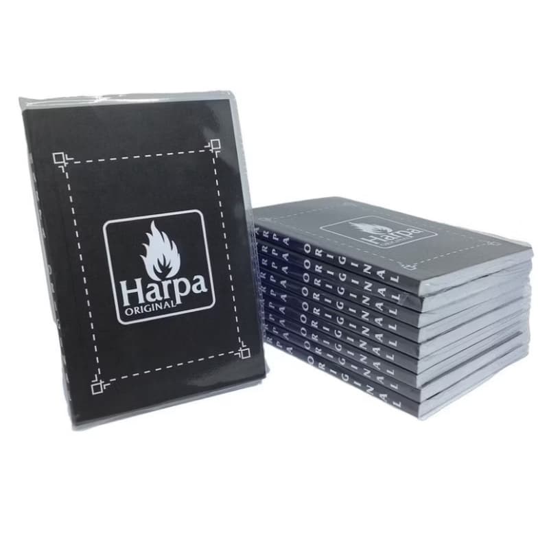 Harpa cristã hinos preta kit com 5 Harpa