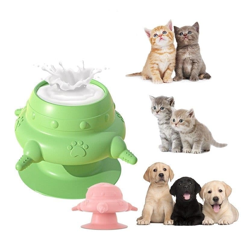 Alimentador De Leite Imitando mama Para Filhote Cães e Gatos De Silicone