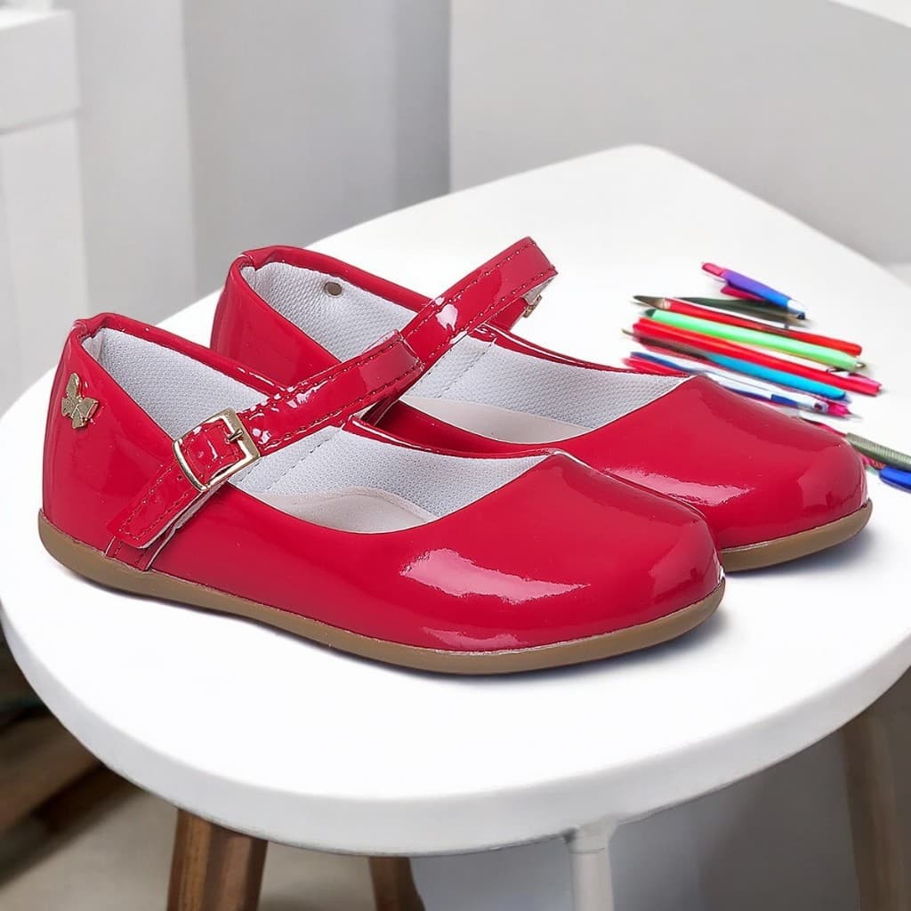 Sapatilha Menina Infantil Lisa Moda Blogueirinha Festa Boneca Básica 20 ao 34