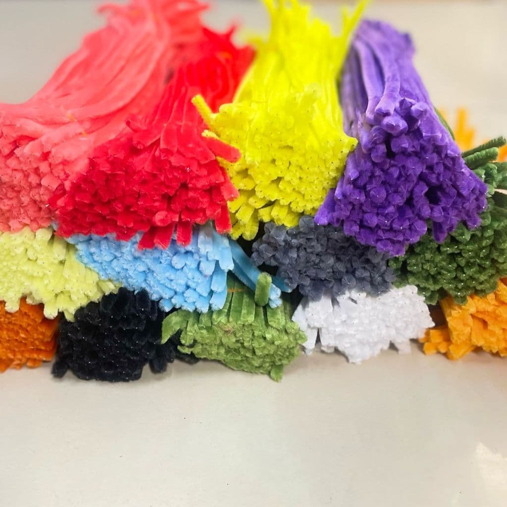 Kit 100 Haste de Chenille Limpador de Cachimbo