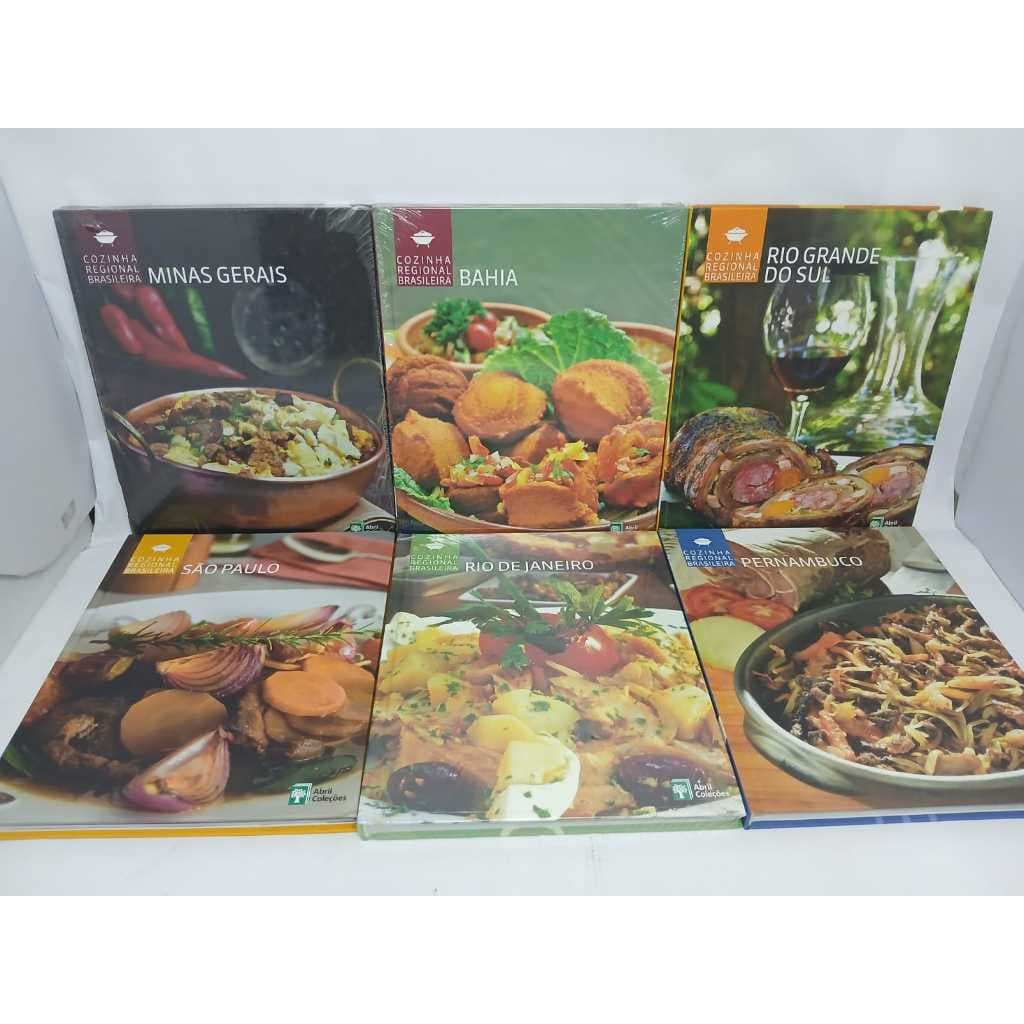 Coleção Cozinha Regional Brasileira Receitas Abril Coleções Gastronomia Típica