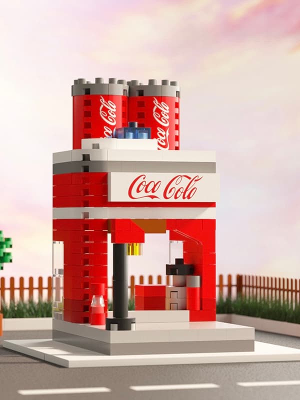 Mini Blocos de Montar Edifícios – Brinquedo Criativo e Educacional