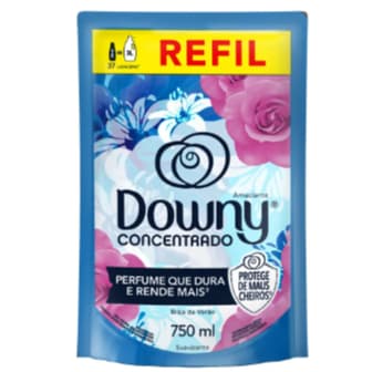 Amaciante de Roupa Concentrado Refil Downy 750ml