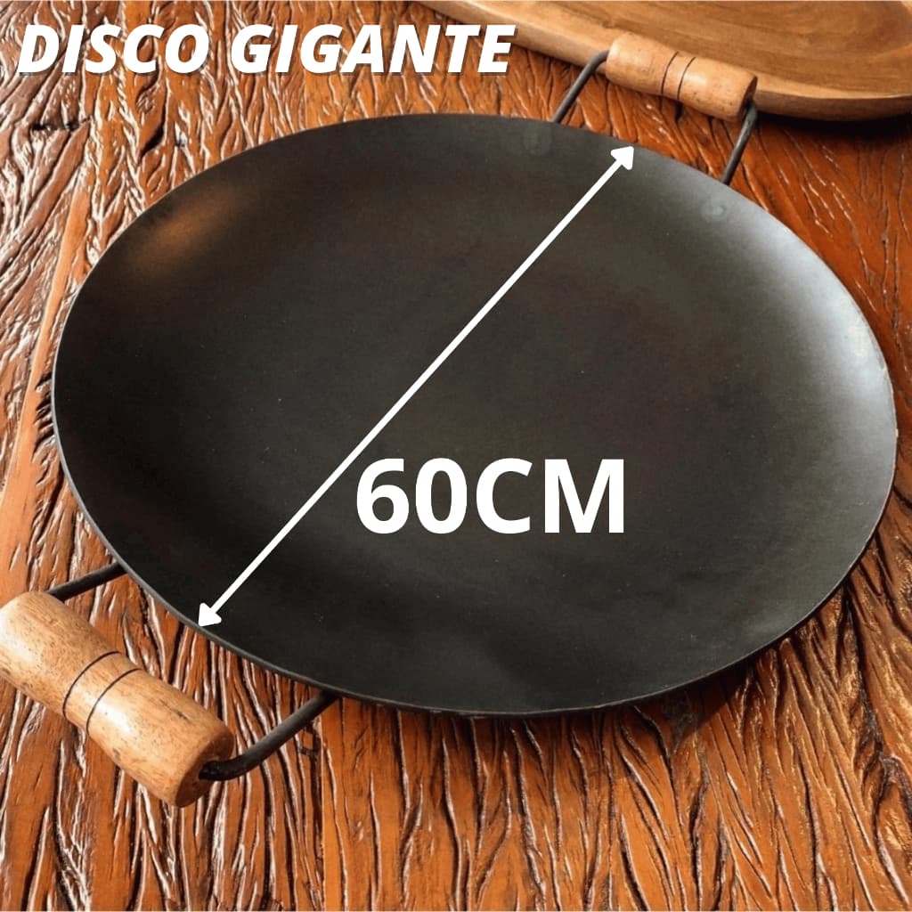 Disco Tacho N° 60 Chapa Grelha Arado Grande 60cm Paellera