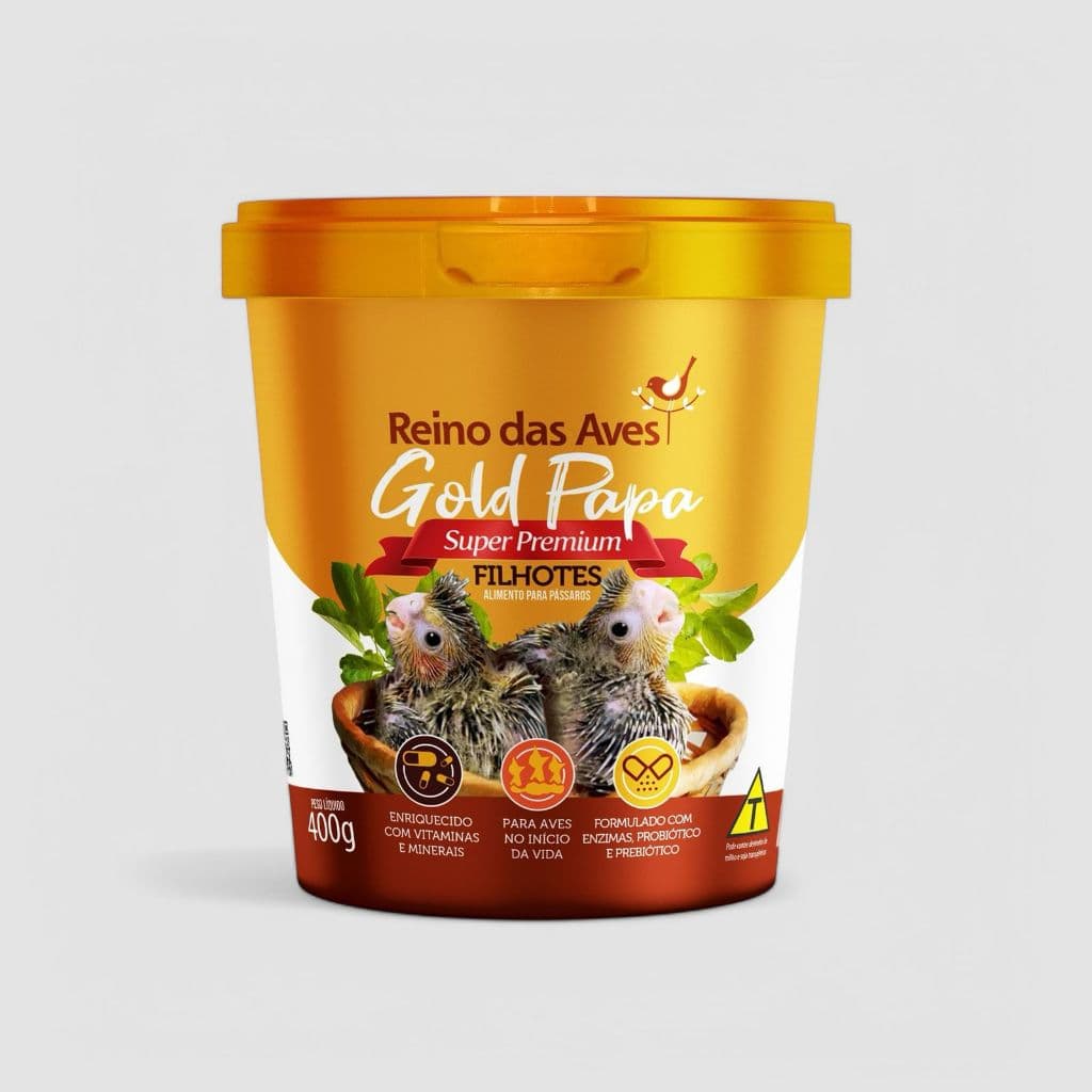 Ração Gold Papa Filhote Pote 400g