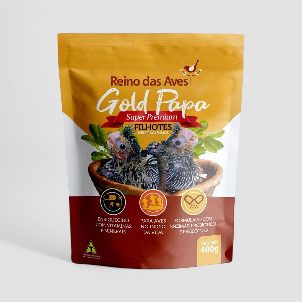 Ração Gold Papa Filhote Refil 400g