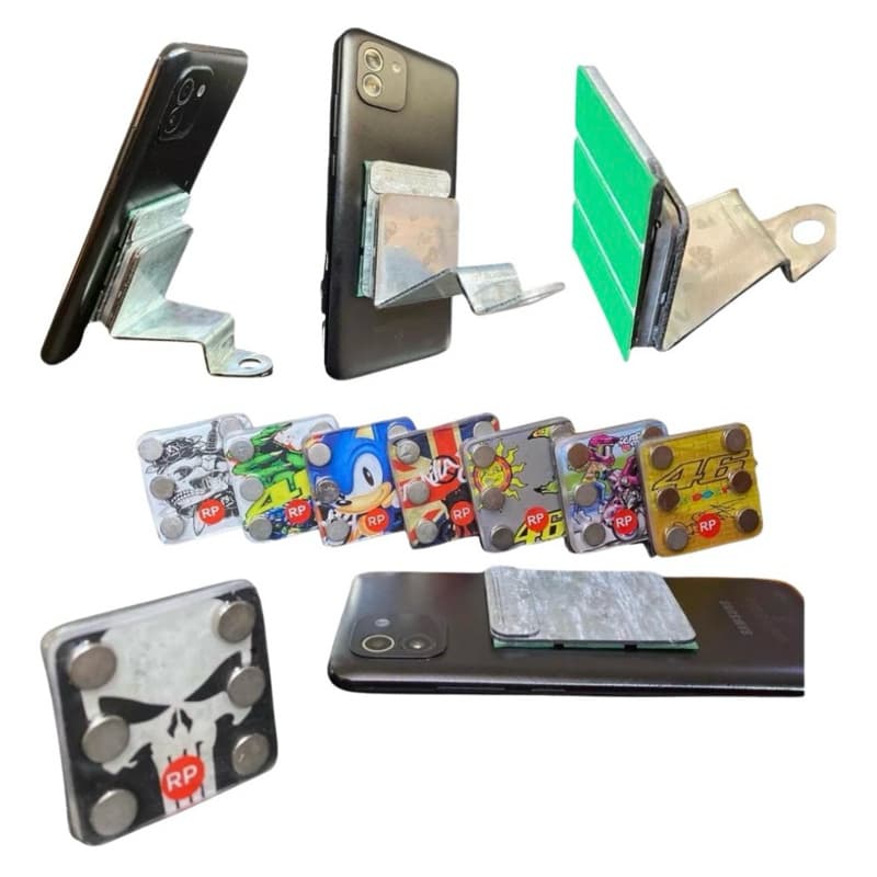 Suporte Celular Magnético Modelo Retrovisor ( SORTIDO/ALEATORIO)