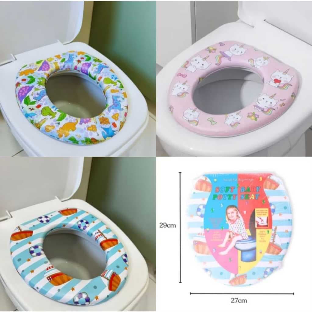 Redutor Assento Sanitário infantil almofado confortável para um Desfralde Gentil Menino Menina