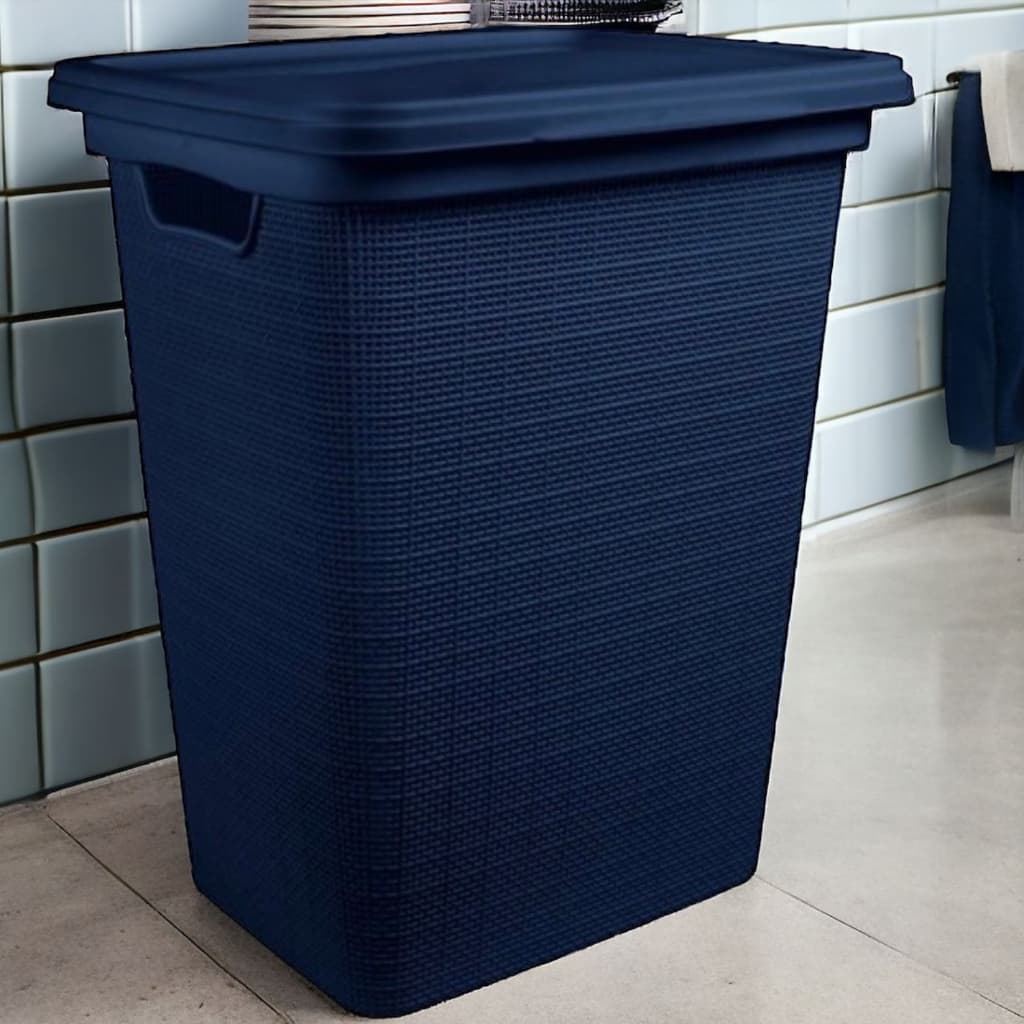 Cesto Organizador De Roupas Grande 45 Litros Jaguar Utilidades Lavandeira Banheiro Quarto