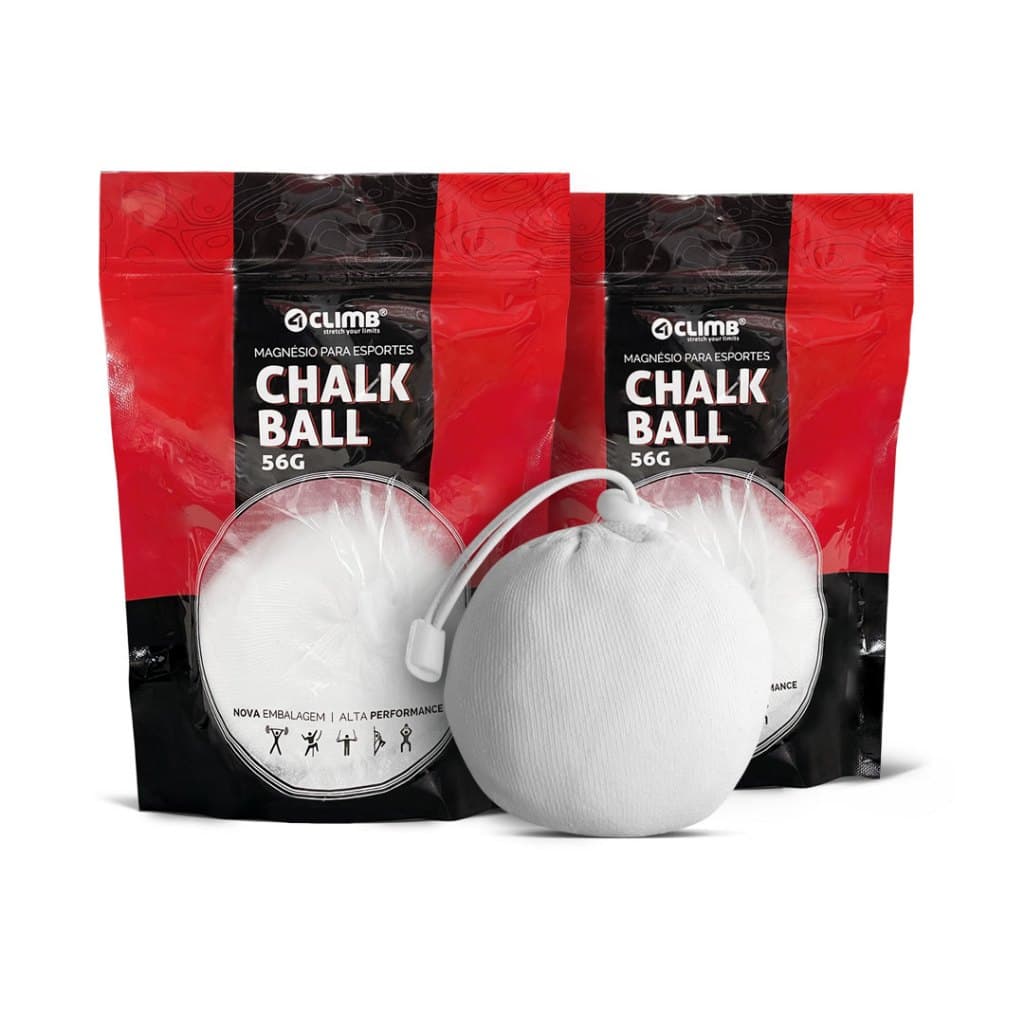 Kit 2 Unidades Magnésio Refil Chalk Ball 56g