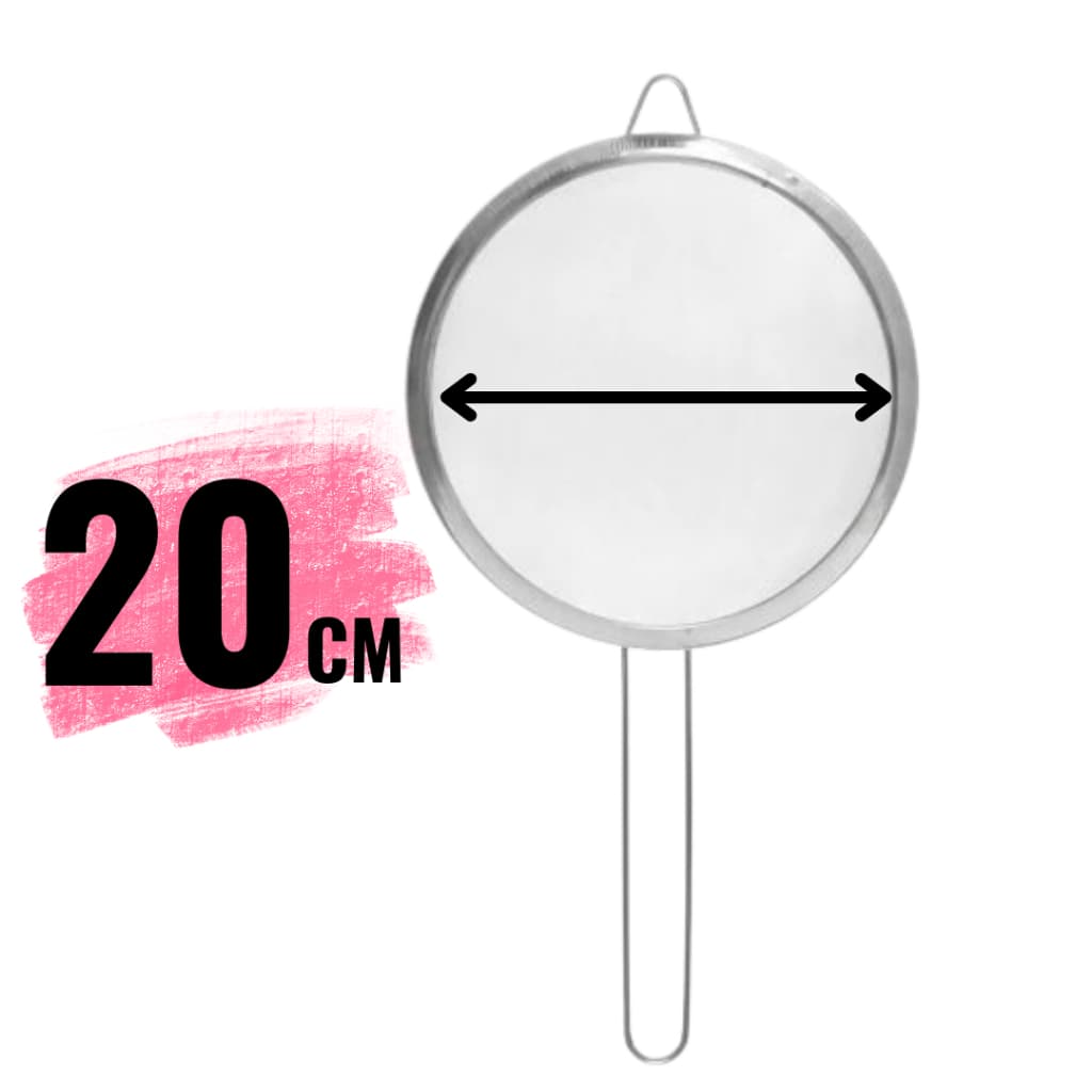 Peneiras coador aço inox manual para cozinha restaurante churrascaria sucos diversas ultilidades Peneira industrial