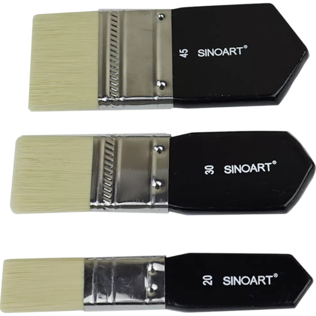 Kit Trinchas Sinoart Free Paint C/3 Filamento Sintético