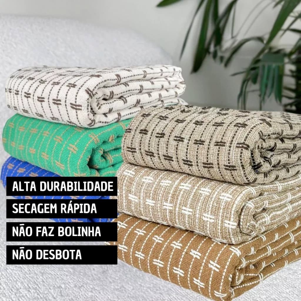 Manta Grande para Sofá de 2 Até 3 Lugares 100% Algodão 2,50x1,80 Capa Protetor de Sofa Gigante