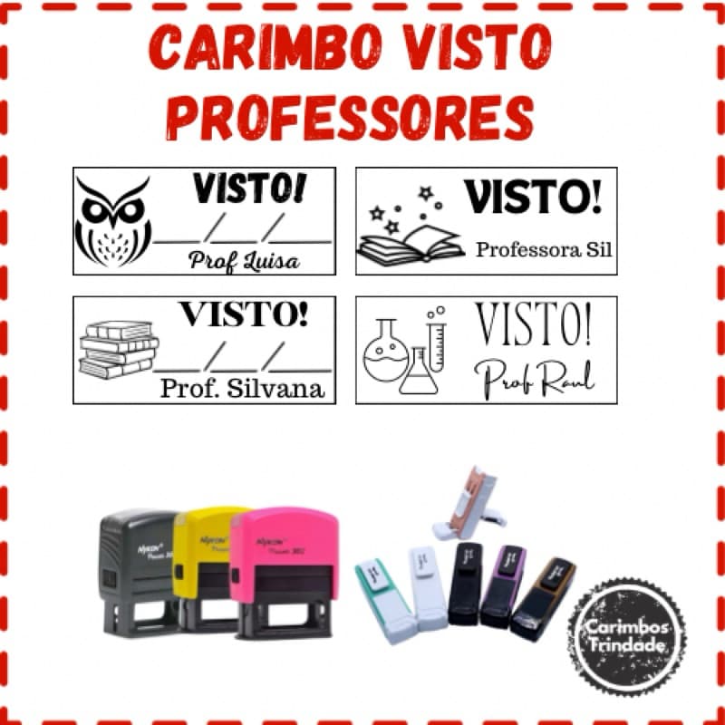 CARIMBO DE VISTO PARA PROFESSORES