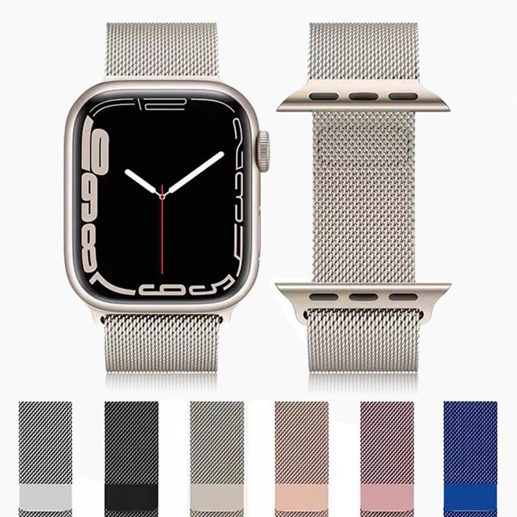 Pulseira de Metal Para Apple Watch Ultra 3 2 Séries 11 10 9 8 7 SE 46mm 49mm 45mm 41mm 44mm 40mm 42mm