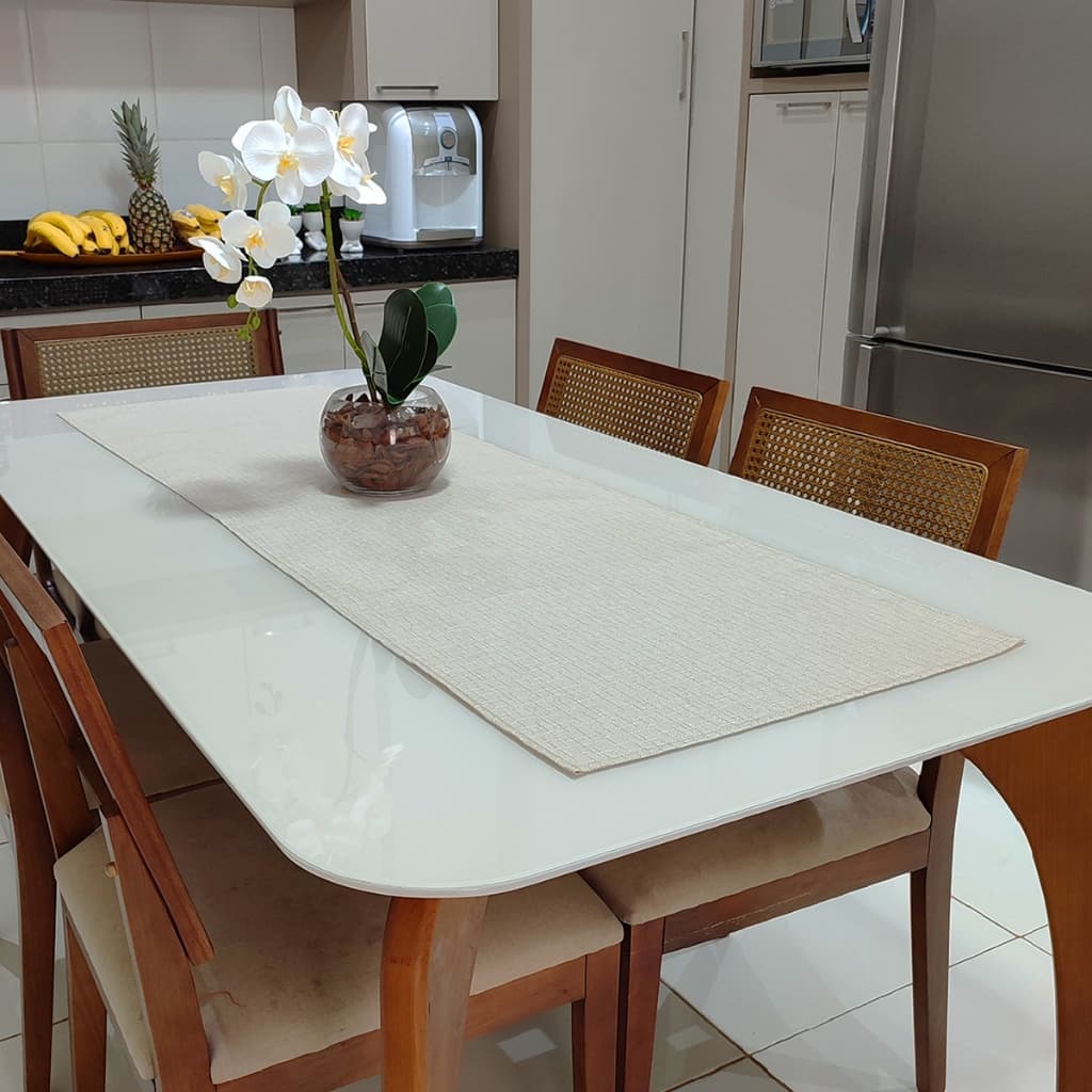 Caminho Trilho de Mesa Decorativo Linhão 1,05m x 0,45m Decoração