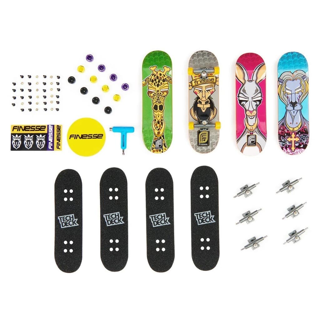 Tech Deck Ultra Deluxe Pack com 4 Skates de Dedo - Sunny 2891