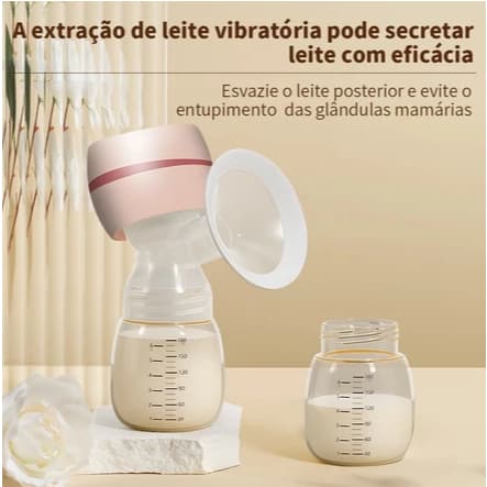 Bomba De Leite Elétrica Portátil De Alta Sucção, Ferramenta De Bomba De Tirar Leite Eficiente