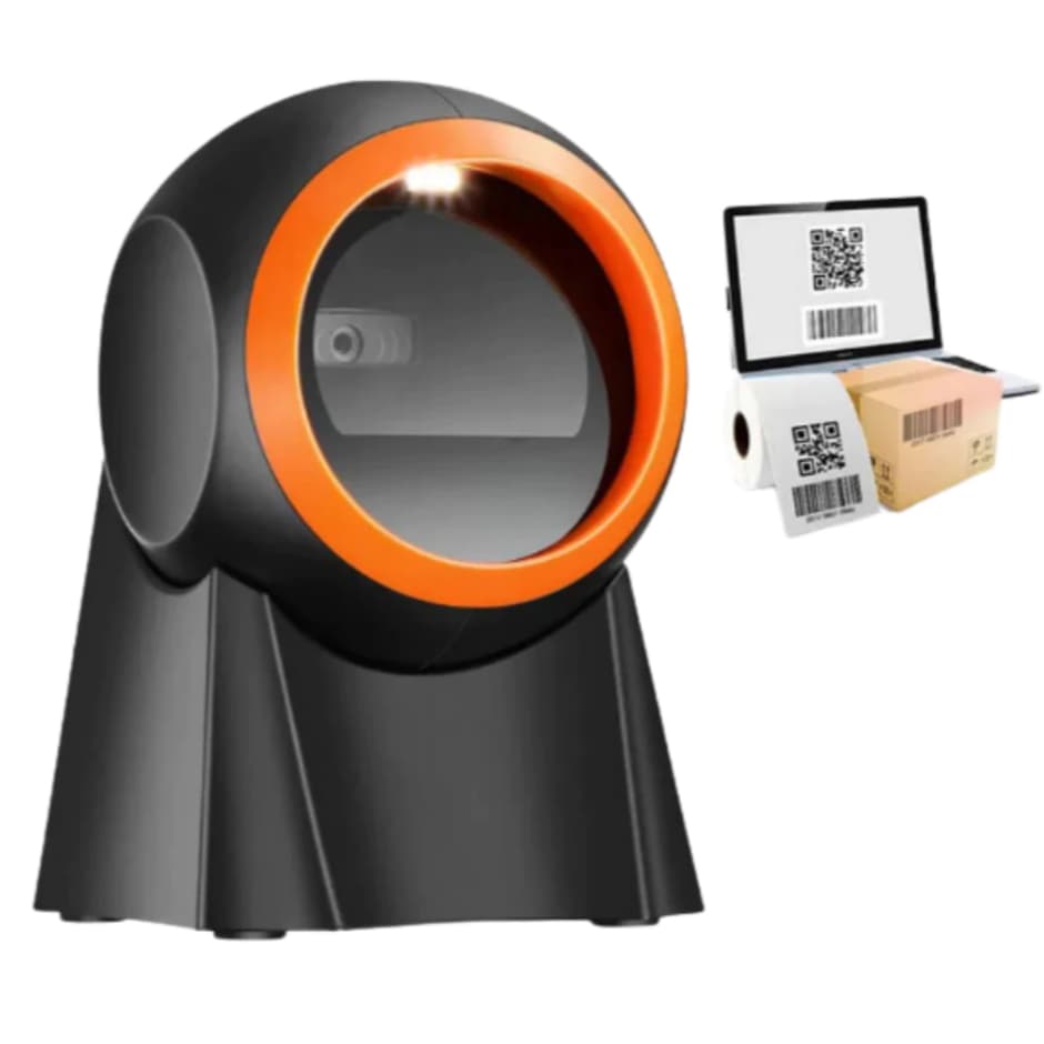 Leitor De Código De Barras Fixo Pdv Usb 1d 2d Qr Code