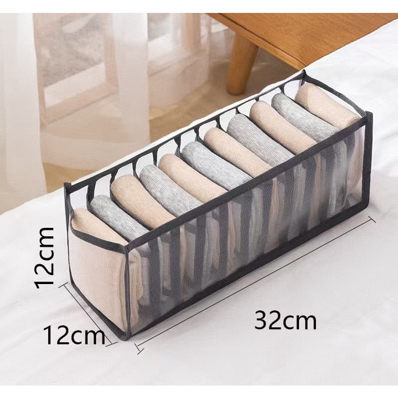 Colmeia Organizador De Gaveta Dobrável Caixa De Armazenamento 32*12*12cm