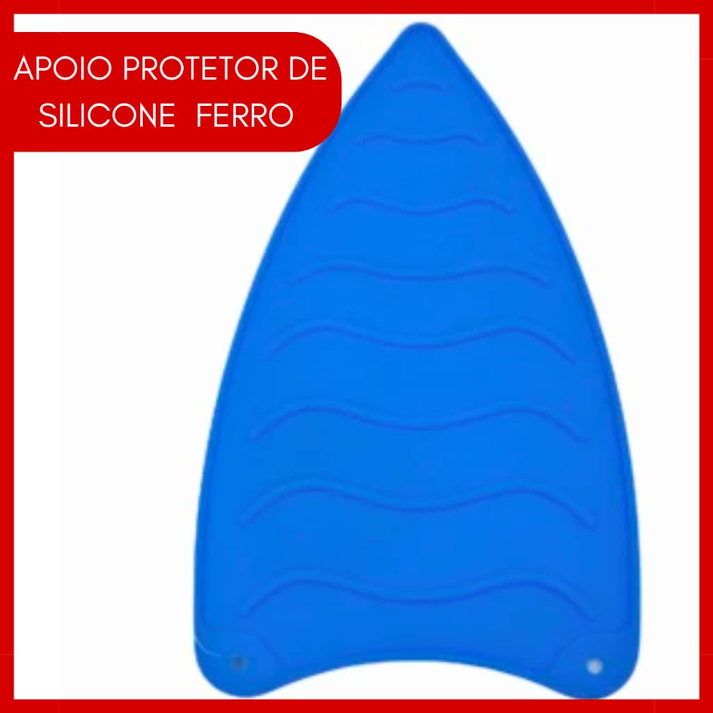 Apoio Descanso Protetor De Silicone Base Ferro De Passar