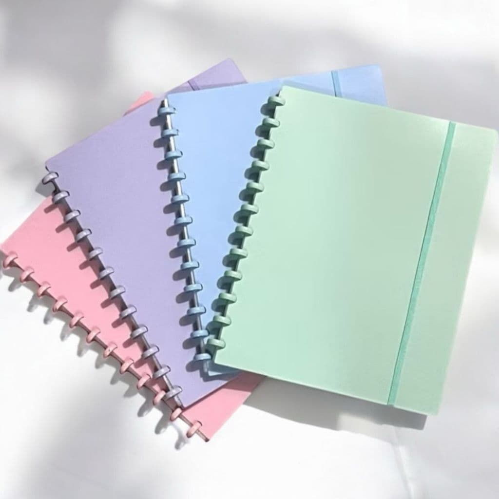 Pasta Catálogo Inteligente Disco A4 com 20 Envelopes Plástico Papelaria Escritório