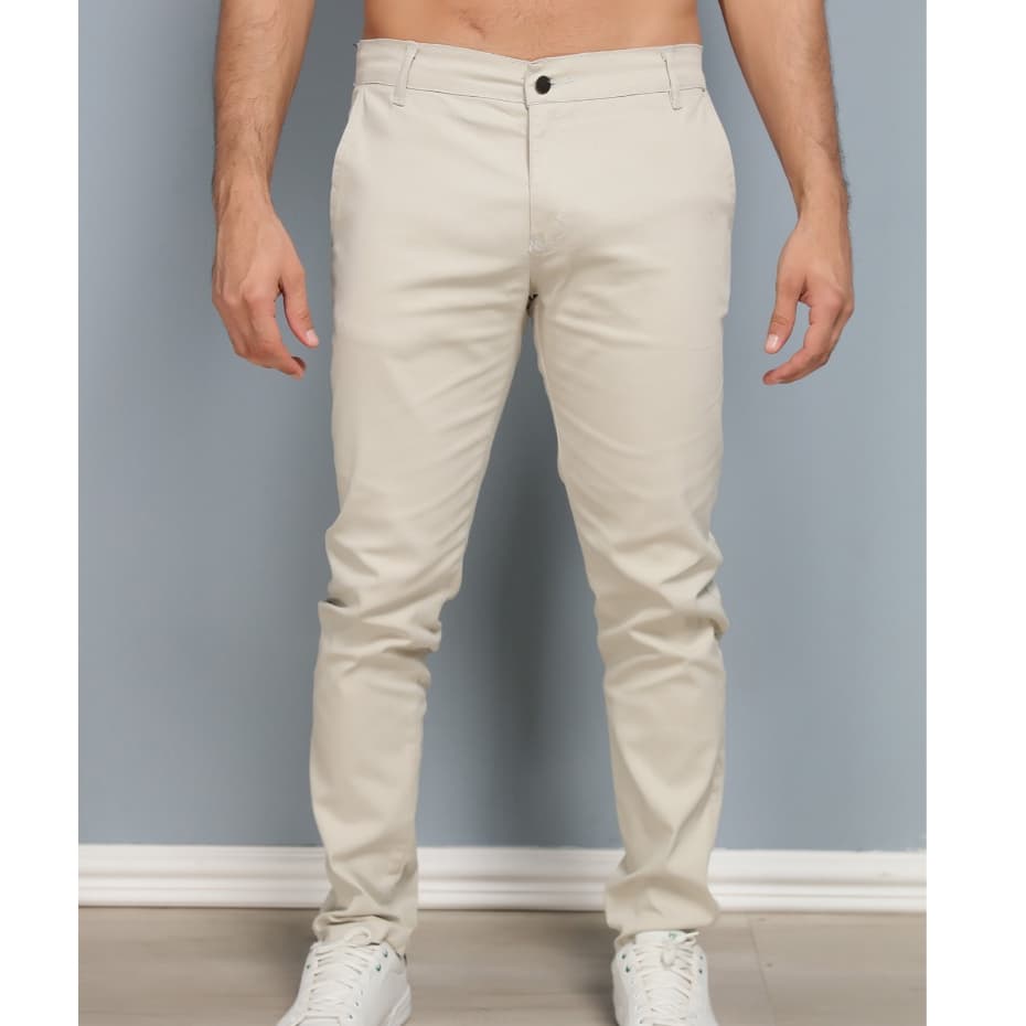 Calças Sarja Masculina Alfaiataria Esporte Fino Bolso Faca Bolso Embutido