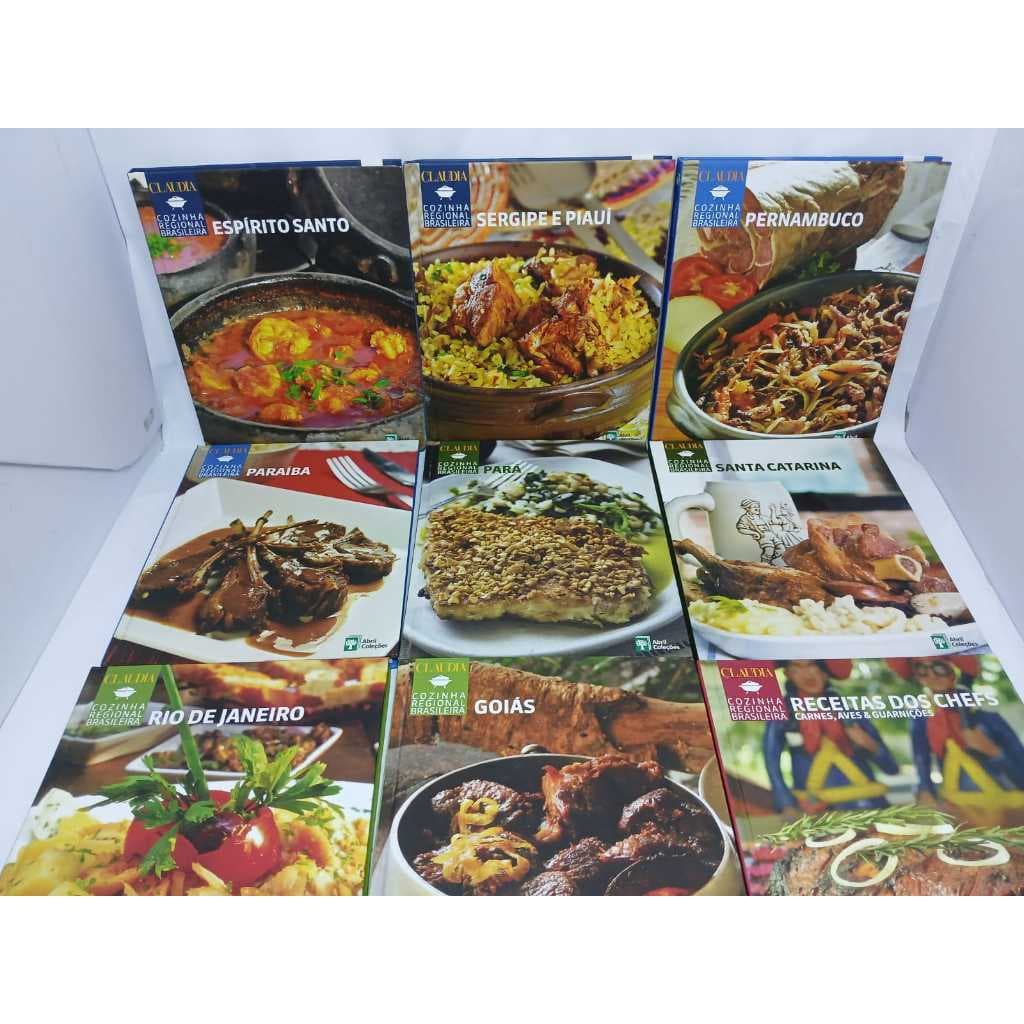 Coleção Claudia Cozinha Regional Brasileira