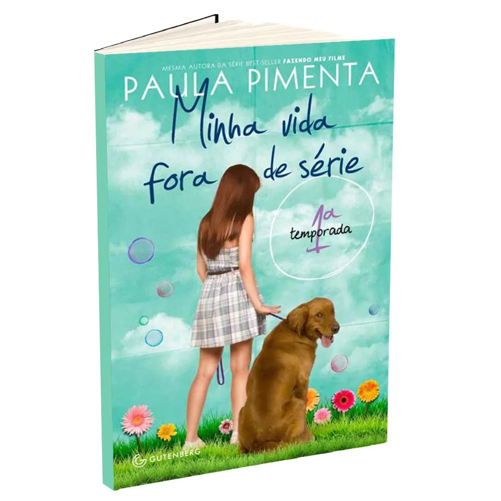 Livro  Minha vida fora de série - 1ª temporada Ed AUTENTICA por PIMENTA PAULA