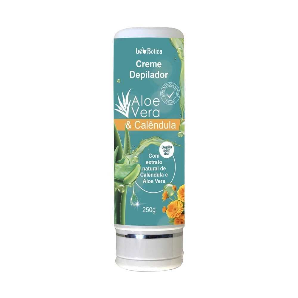 Creme Depilador com Aloe Vera e Calêndula - 250g Le Botica