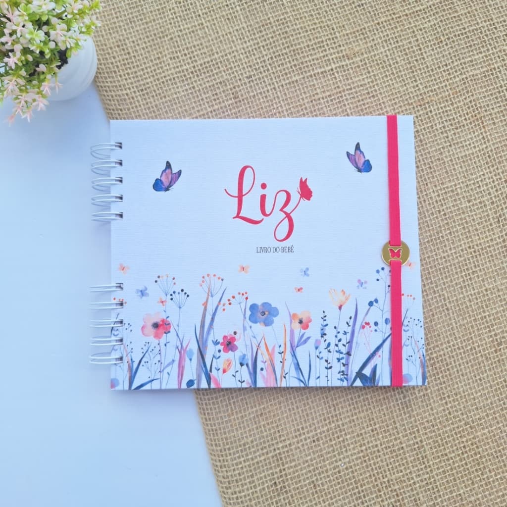 Livro do bebe - Jardim das borboletas