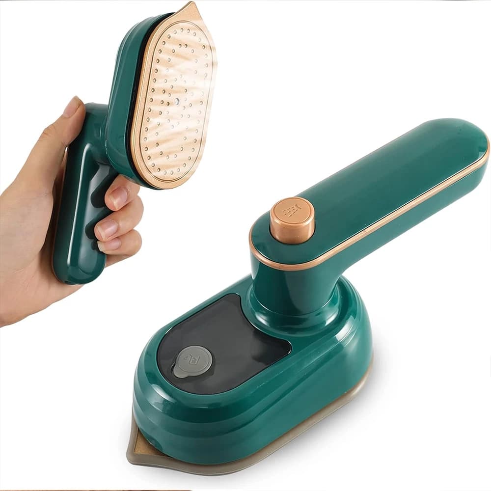 Mini Ferro Portatil De Passar Roupa Para Viagem Economizar Espaço Bivolt 110v e 220v Alta Temperatura