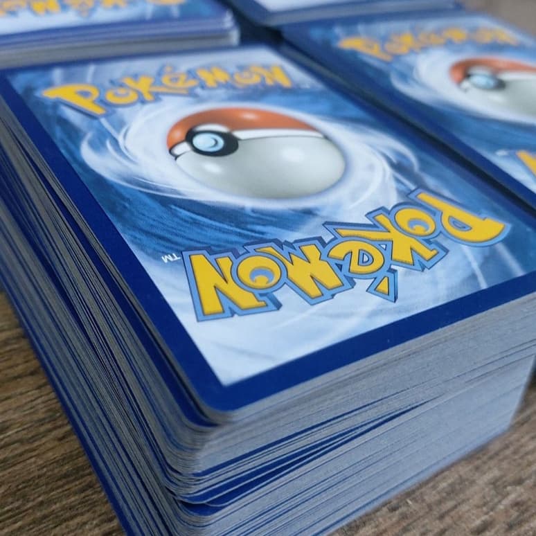 Cartinhas Pokémon Lote 50 Sem Repetições Kit Caixa