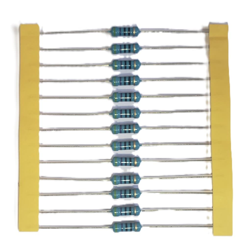 RESISTOR 470R 1W ( 470 OHMS 1W ) METALFILM 5% - 10 PEÇAS