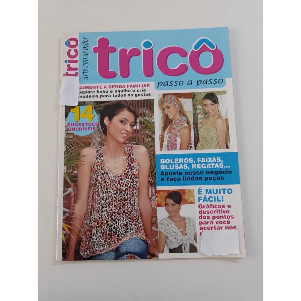 Revista Arte Com As Mãos Tricô Passo A Passo Ab946 (Usado) Adicionar aos favoritos