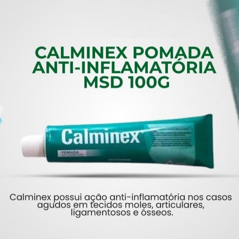 Calminex - Para todo tipo de dor animal 30g ou 100g