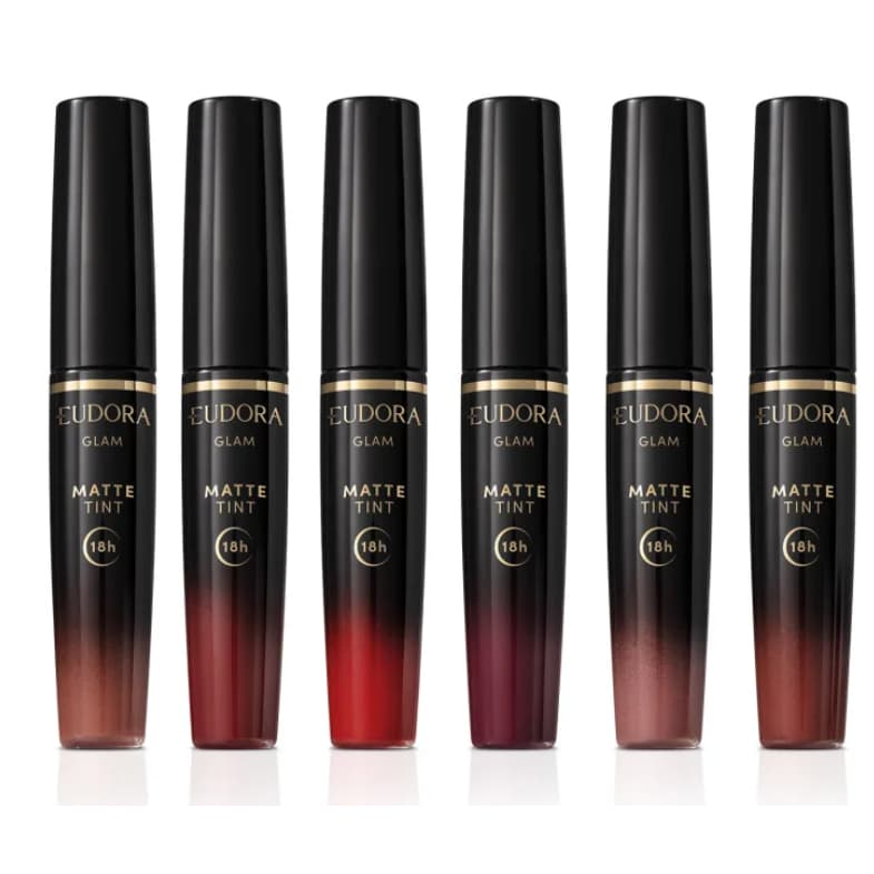 Batom Líquido Glam Matte Tint Make Forever Lançamento Cores - 4g Escolha a sua cor EUDORA kkkkk
